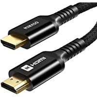 NIMASO HDMI Cable 2.1 (2M) Ultra HD 8K HDMI Cable con 48Gbps de Alta Velocidad Soporte 8K@60Hz 4K@120Hz 3D DHR eARC VRR…